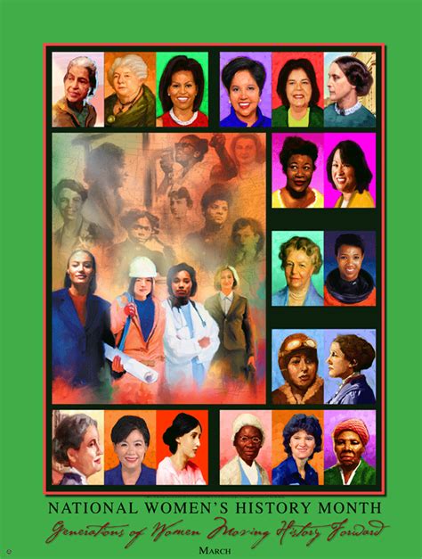 womens history month printable posters