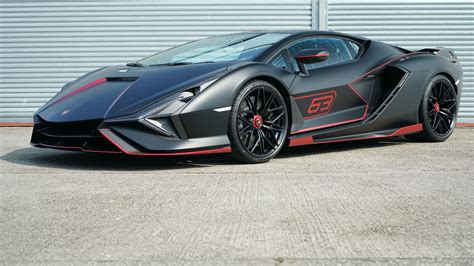 lamborghini sian listed   auction  love  cars