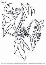 Tapu Koko Draw Lele Kapu Drawingtutorials101 sketch template