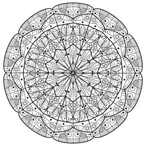 spiritual mandala  coloring page  adults mit bildern