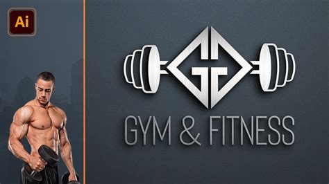 gym fitness logo design graphicsfamily