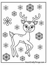 Reindeer Reindeers Iheartcraftythings sketch template