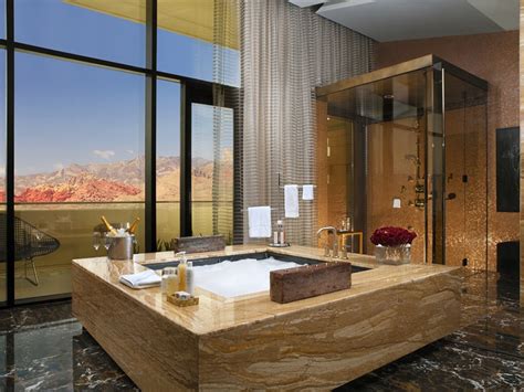 vegas hotel bathrooms to get ready for girls night out