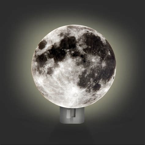 night light moon kikkerland design