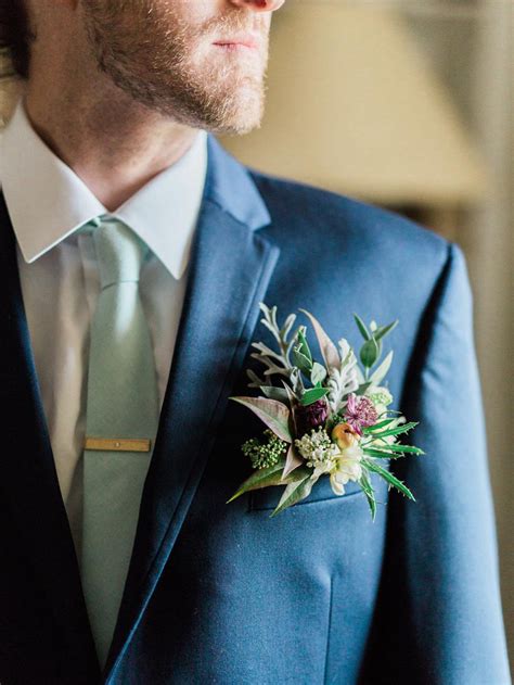 pocket square boutonniere  fab day