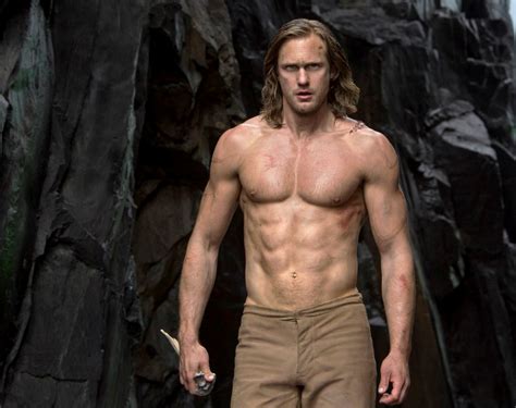 All Natural And More Alexander Skarsgård Is Insanely Hot As Tarzan
