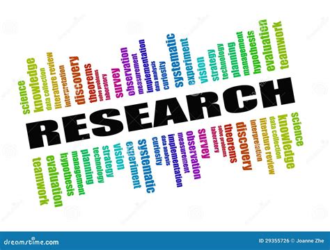 research concept stock illustration illustration  objectives