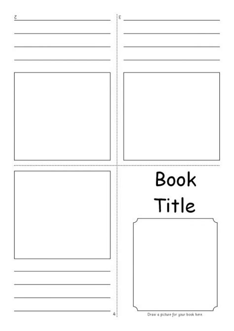write  childrens book template