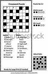 Crossword Clues Difficulty sketch template