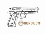 Beretta sketch template