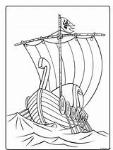 Vikings sketch template