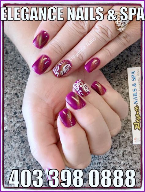 elegance nails spa home nail spa nails glamorous nails