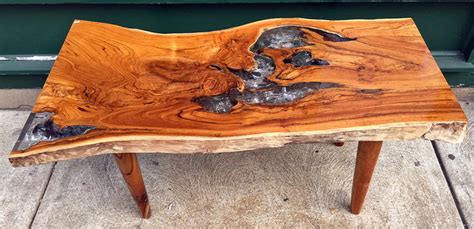 reclaimed teak  resin coffee table wood legimpact imports