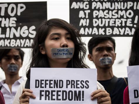 fraught time  press freedom   philippines wppb