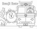 Coloring Benji Pages Bear Choose Board sketch template