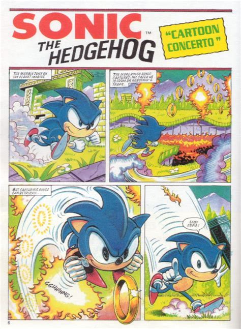 Uk Resistance All Of The Pages Of The Sonic The Hedgehog Yearbook