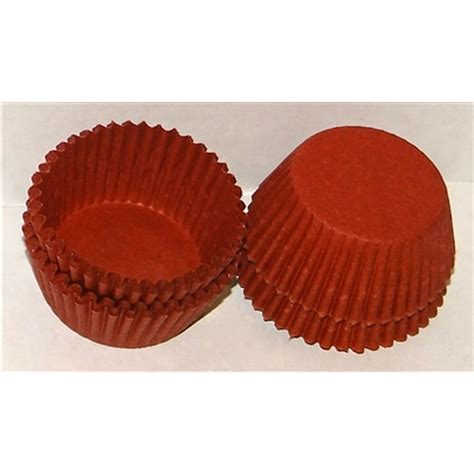 red paper candy cup cups  pack candy making supplies walmart