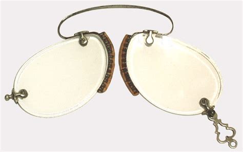 Mid 19th Century Rimless French Pince Nez Spectacles