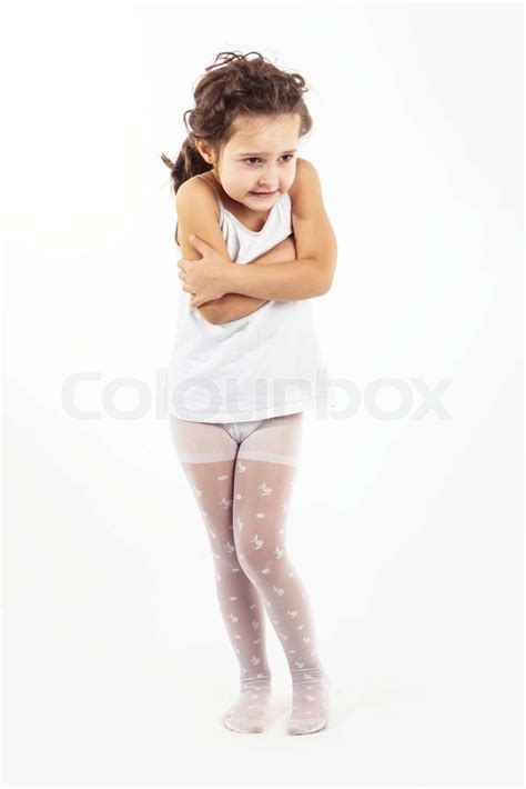 strømpebukser undertøj barn stock foto colourbox