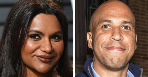 mindy kaling says yes to dinner date with sen cory booker after