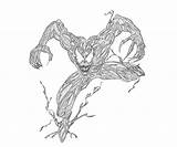 Coloring Carnage Pages Marvel Ultimate Venom Alliance Printable Character Sketch Coloringhome Library Clipart Popular Template Vector sketch template