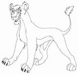 Lion King Coloring Pages Characters Getcolorings Simba Outline Colouring sketch template