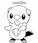 Pachirisu Pokemon Coloring Pages Coloriage Getcolorings Getdrawings sketch template