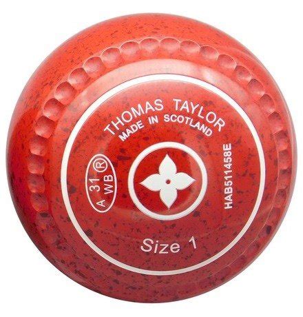 ace cherry red size  heavy xtreme grip  taylor taylor bowls taylor