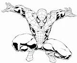 Coloring Spiderman Face Pages Getcolorings Color sketch template