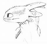 Ohnezahn Dragons Drache Ausdrucken Hicks Tagschatten Kopf sketch template