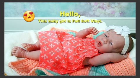 angel baby girl lifelike newborn reborn pacifier doll  beautiful