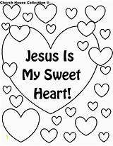 Christian Coloring Valentine Pages Printable Collection Divyajanani sketch template