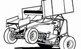 Car Race Drawing Coloring Pages Late Model Dirt Clipartmag sketch template