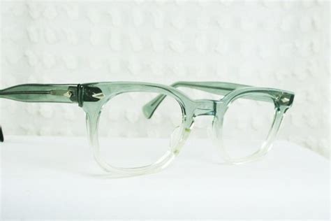 60s mens glasses 1960 s browline eyeglasses gray by diaeyewear