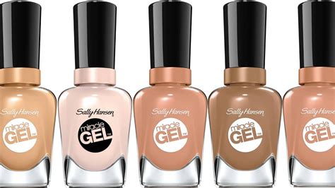 flawless nudes nail colors miracle gel collection sally hansen youtube