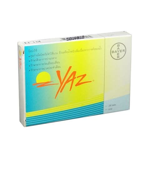 yaz  tabletsbox medtide drugstore