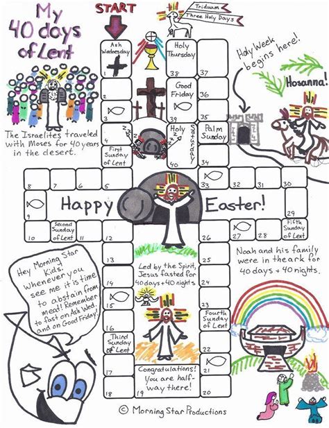 printable lent activities printable word searches