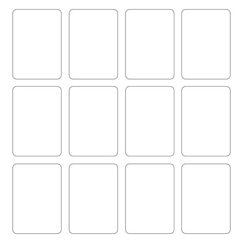 blank playing card template printable playing cards blank playing
