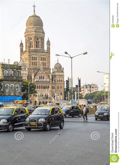 municipal corporation building  mumbai india editorial stock image