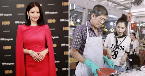 Taiwanese Actress Vivian Hsu Walks Around S Pore Wet Market And Chats