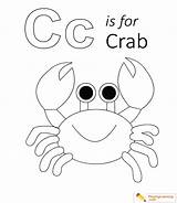 Crab Coloring Playinglearning sketch template