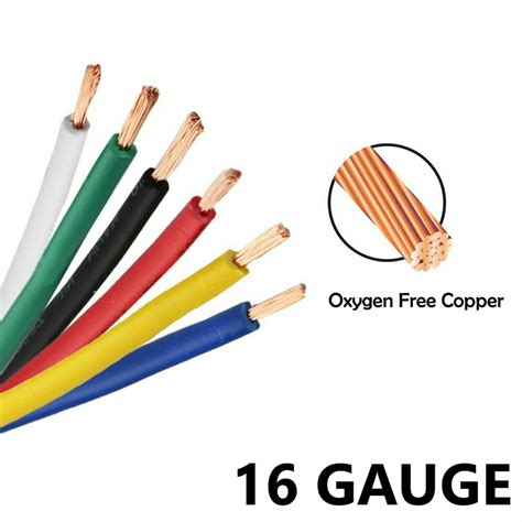 ft  ga gauge wire kit stranded pure copper power primary amp cable  color walmartcom