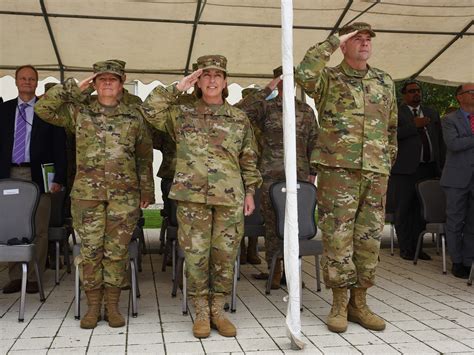Army Europe Welcomes Incoming Senior Leader In Patching Ceremony