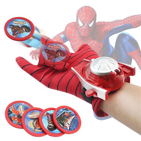 spiderman glove kids toys spider man cosplay costume  action toy