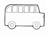 Coloring Bus Printable School Pages Print sketch template