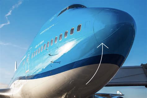 wat zit er  de neus van een vliegtuig klm blog