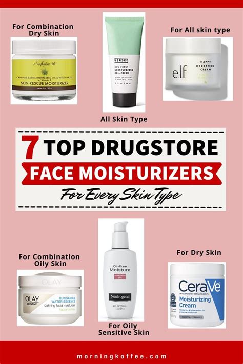 7 Top Drugstor Moisturizers For Every Skin Type ~morningko Best