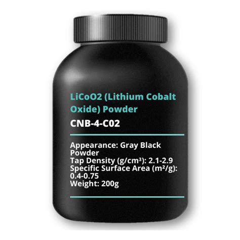 supply battery research material licoo lithium cobalt oxide powder  anr technologies