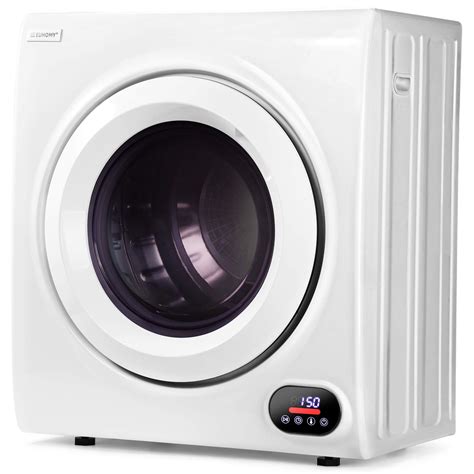 buy euhomy compact laundry dryer  cu ft front load stainless steel clothes dryers