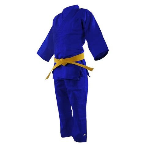 judopak adidas voor beginners en kinderen  blauw adijb